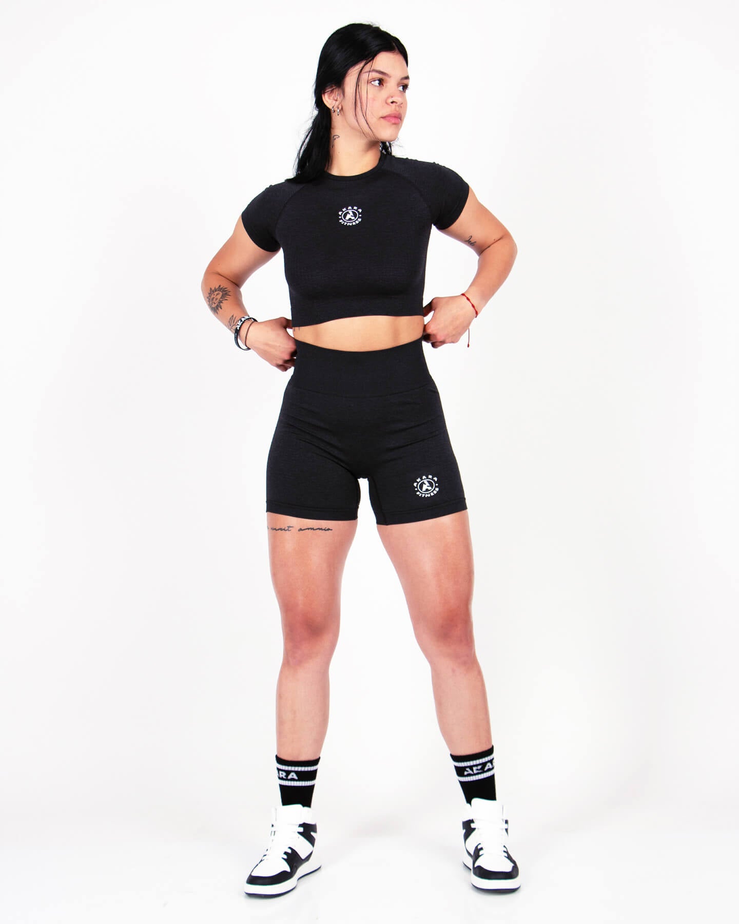 PANTALONES CORTOS SIN COSTURAS REFLEXIBLE