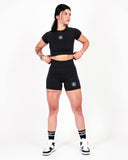 PANTALONES CORTOS SIN COSTURAS REFLEXIBLE