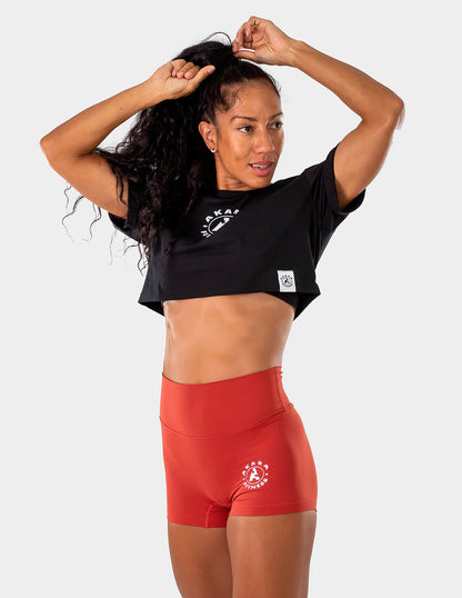 CAMISETA TOP CORTO REINA