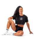 CAMISETA TOP CORTO REINA