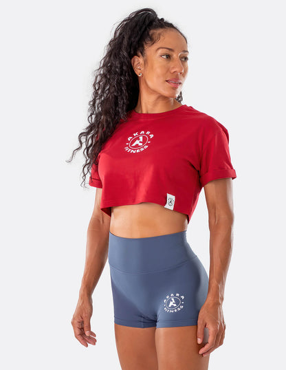 CAMISETA TOP CORTO REINA