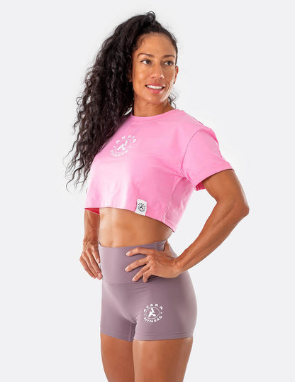 CAMISETA TOP CORTO REINA