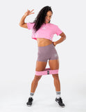 CAMISETA TOP CORTO REINA