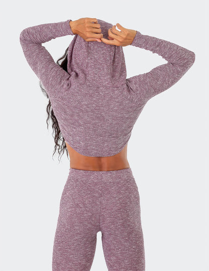 CAMISETA TOP CON CAPUCHA SLIM MALAB