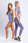 PANTALONES CORTOS SIN COSTURAS REFLEXIBLE