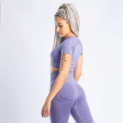 Leggings Sin Costuras Reflexible