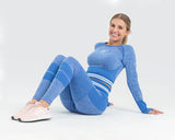 TOP CORTO DE MANGA LARGA STREET FIT