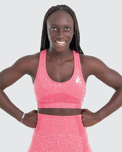 Sujetador Deportivo Sin Costuras Reflexible